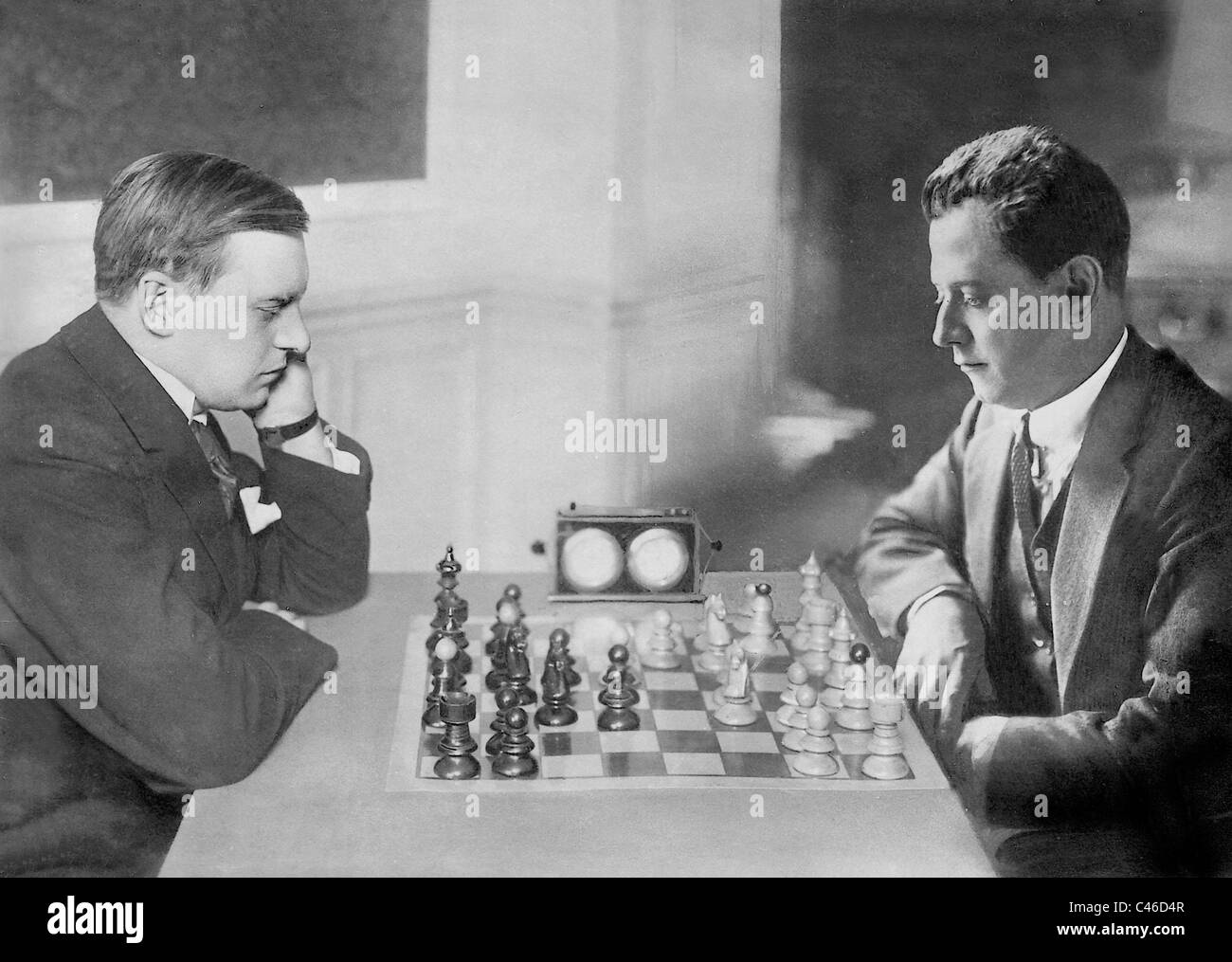 Alexander Alekhine, 1931 Stock Photo - Alamy