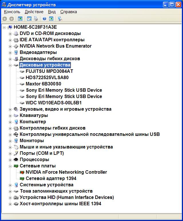 Жесткие диски - диспетчер устройств -240615.jpg